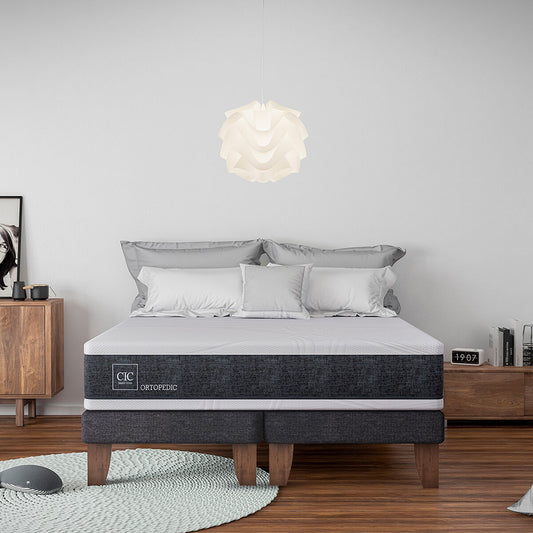 PH CIC | Ortopedic Cama europea base dividida 2 palzas