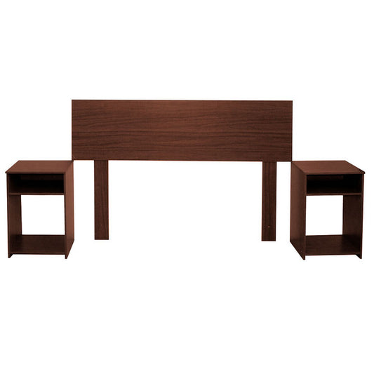 PH CASANOVA | Nogal Set respaldo + velador(es)