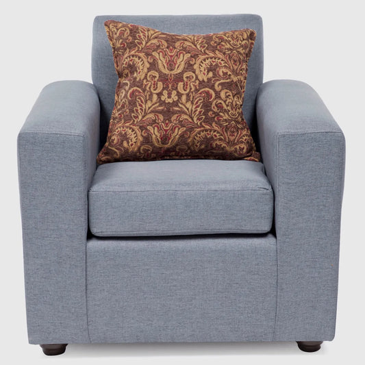 PH | Almore Juego de Living Sofá 3-1-1 Gris