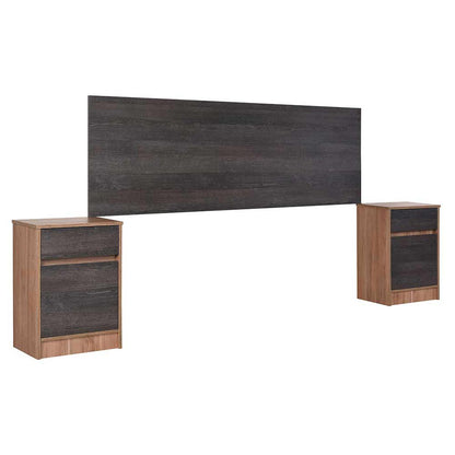PH CIC | Set Respaldo veladores Espresso