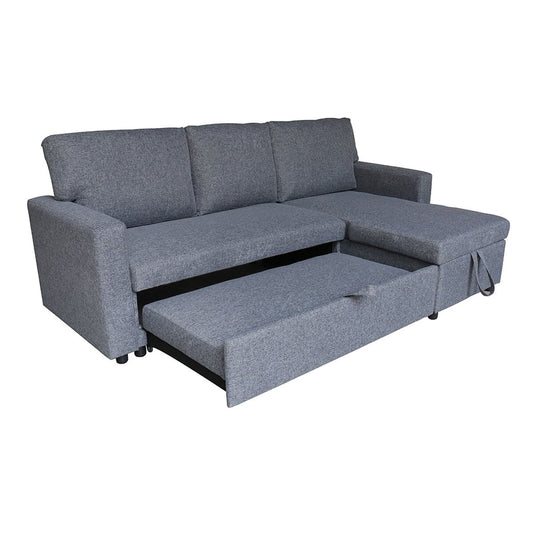 PH | Sofá seccional cama Dark Gray