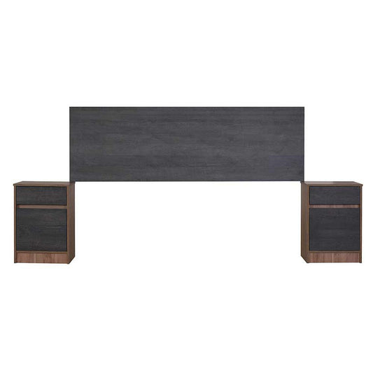 PH CIC | Set Respaldo veladores Espresso