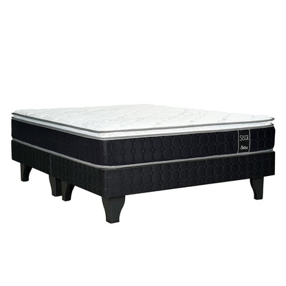 PH CELTA | Black Soul cama europea base dividida King