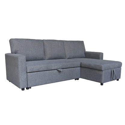 PH | Sofá seccional cama Dark Gray