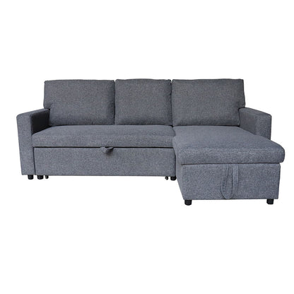 PH | Sofá seccional cama Dark Gray