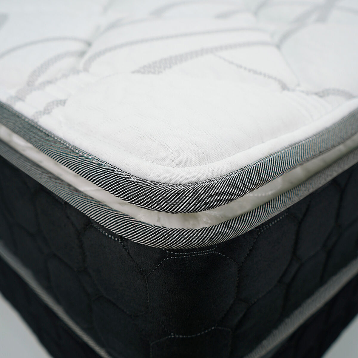 PH CELTA | Black Soul cama europea base dividida King