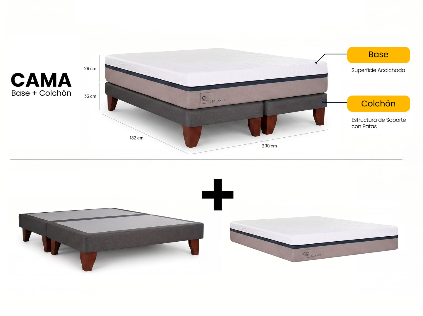 CIC Balance Cama Europea