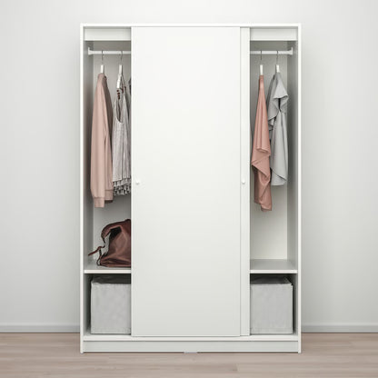 PH | Clóset con puertas correderas blanco 117 x 176